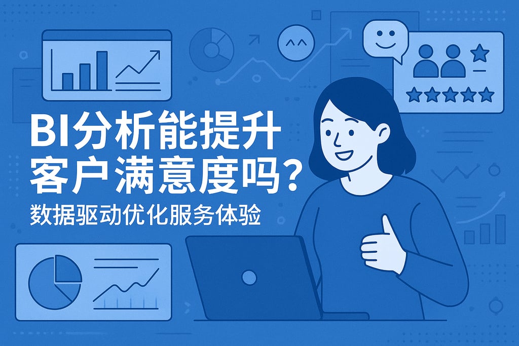 BI分析能提升客户满意度吗？数据驱动优化服务体验"